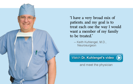 Dr. Keith Kuhlengel, MD, Neurosurgeon